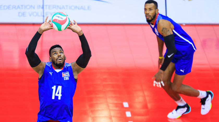 Cuba por tercer éxito hoy en Copa Panamericana de voleibol (m)