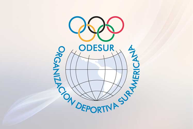 Logo de la Organización Deportiva Suramericana (Odesur) Logo de la Organización Deportiva Suramericana (Odesur)