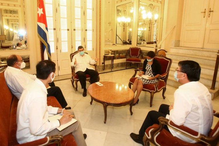 Recibe canciller de Cuba a embajador vietnamita en La Habana Recibe canciller de Cuba a embajador vietnamita en La Habana