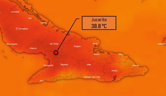 Del récord nacional absoluto de calor se cumplirán 20 años el venidero 17 de abril.