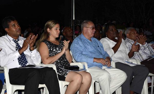 Lázaro Expósito, secretario del Partido en la provincia Santiago de Cuba, presidió la Fiesta 