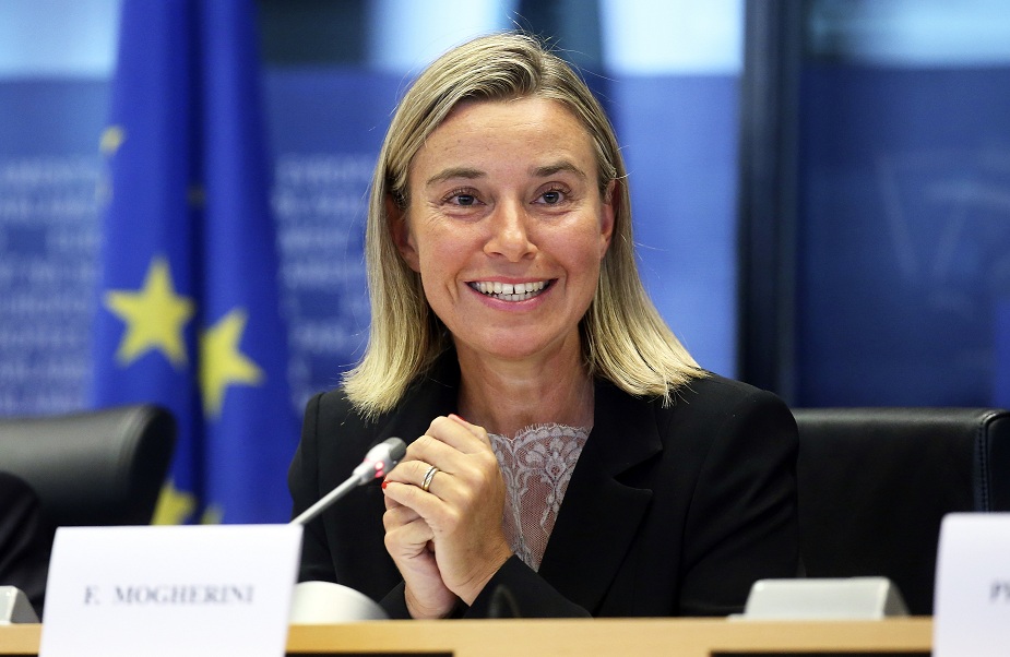 Alta representante para la Política Exterior de la Unión Europea (UE), Federica Mogherini