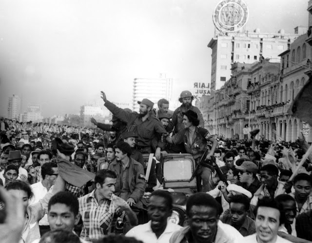 entrada triunfal del Ejército Rebelde a La Habana 
