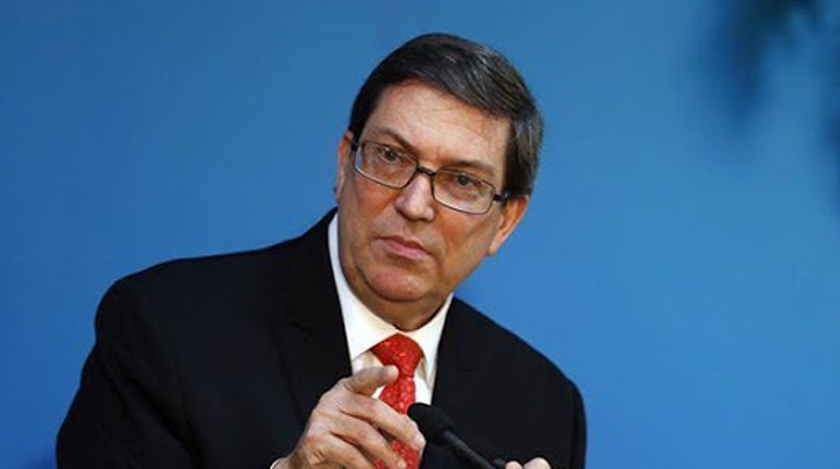  Bruno Rodríguez Parrilla, ministro cubano de Relaciones Exteriores