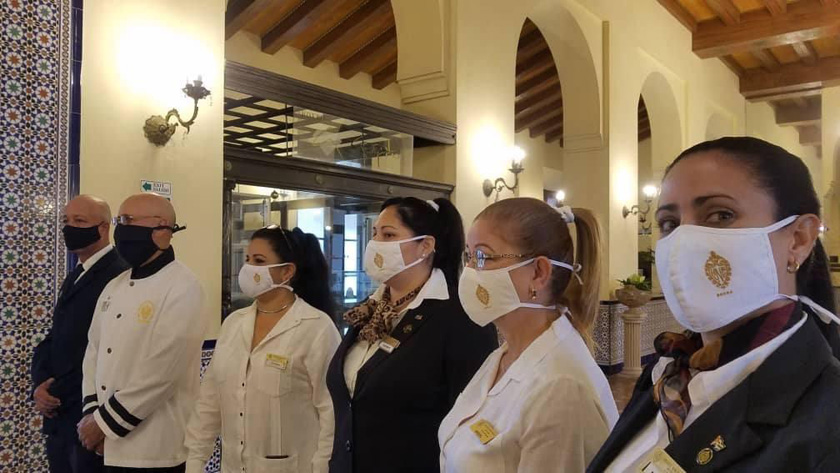 trabajadores del turismo