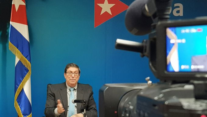  ministro de Relaciones Exteriores de Cuba,Bruno Rodríguez Parrilla