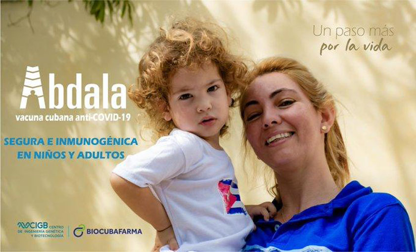 Resalta Díaz-Canel ensayo clínico con vacuna Abdala en lactantes 