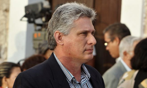 Miguel Díaz-Canel Bermúdez, miembro del Buró Político del Partido Comunista de Cuba