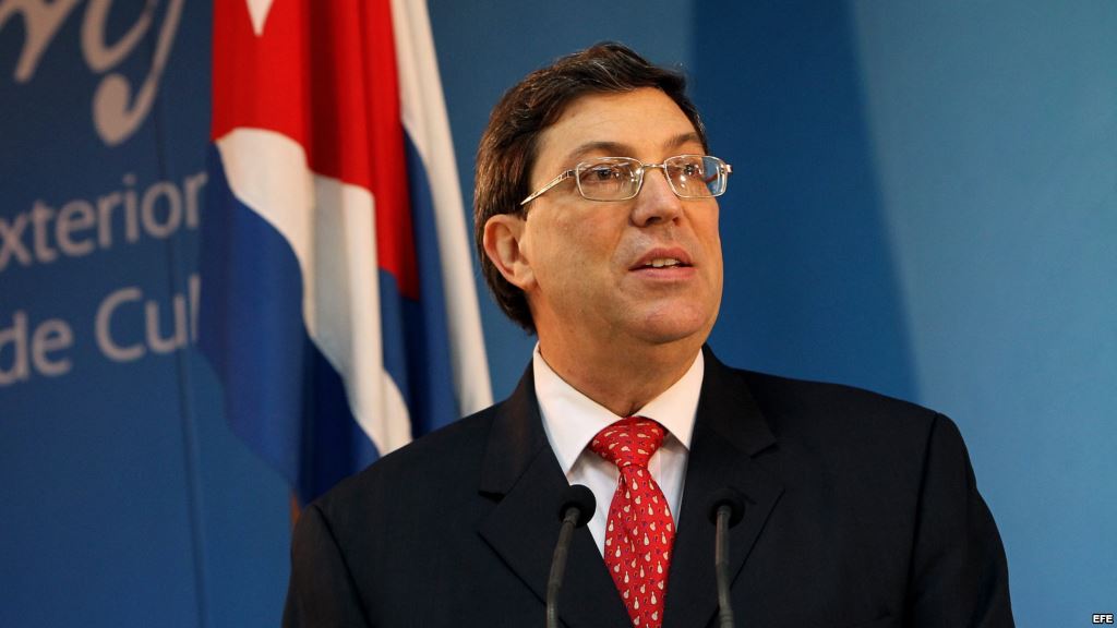 Denuncia Bruno Rodríguez política agresiva de EE.U.U contra Cuba
