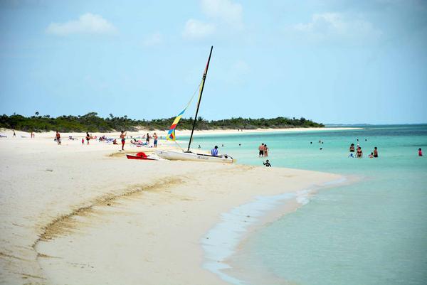 Playa Las Coloradas, ubicada en Cayo Coco, Jardines del Rey
