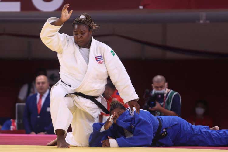  Idalys, medallista en cuatro olimpiadas. (Roberto Morejón/Jit)