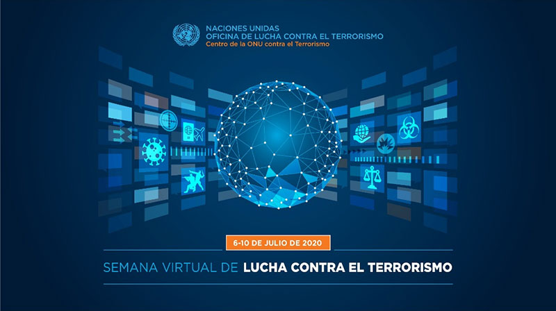 Imagen alegórica a la semana virtual contra el terrorismo