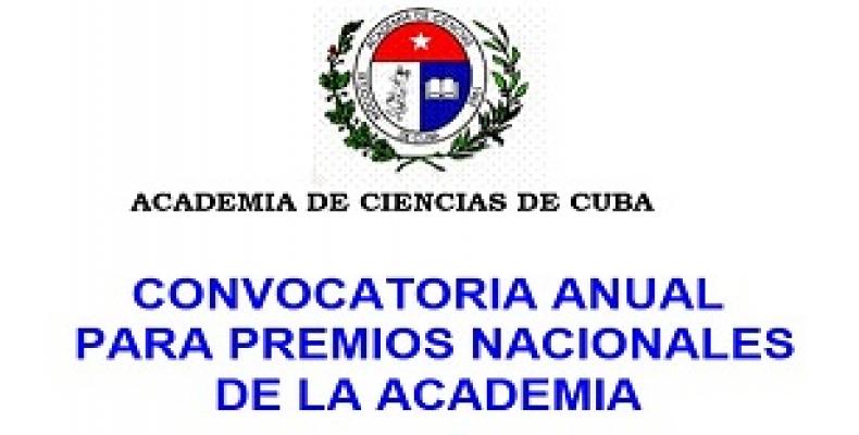 Premios Nacionales de la Academia de Ciencias de Cuba