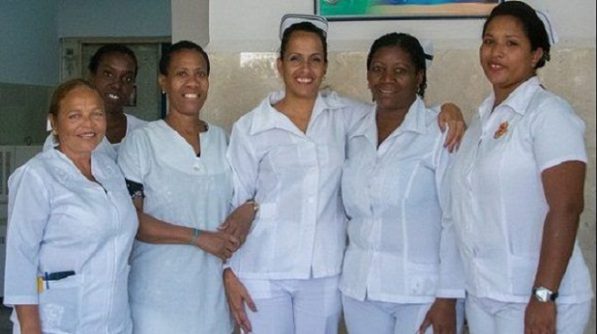 Las enfermeras que cuidaron a Mailén