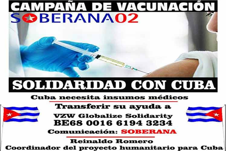 Campaña en Europa para enviar insumos médicos a Cuba