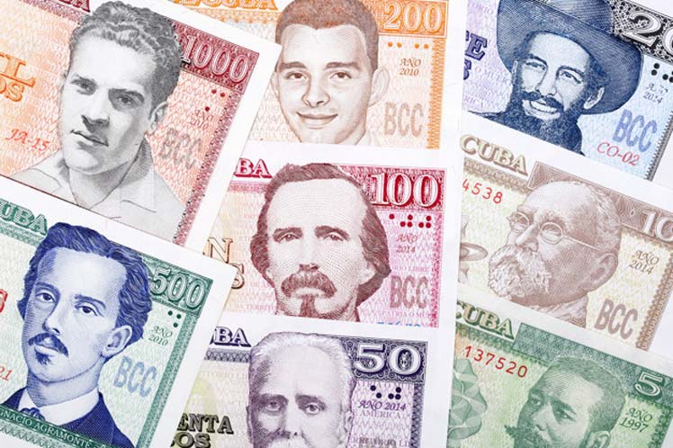 Billetes cubanos