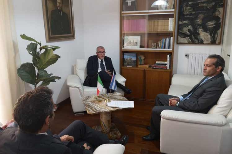 Inicia visita a Italia viceministro cubano del CITMA