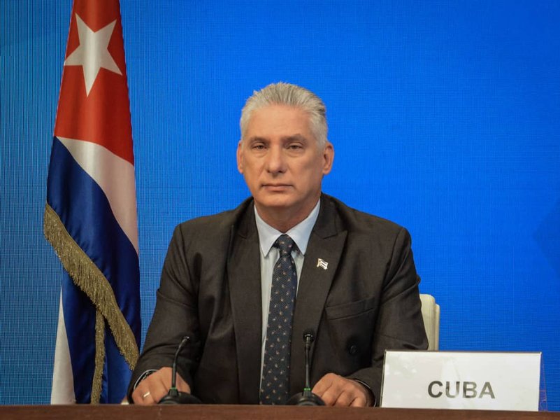 Presidente cubano, Miguel Díaz-Canel