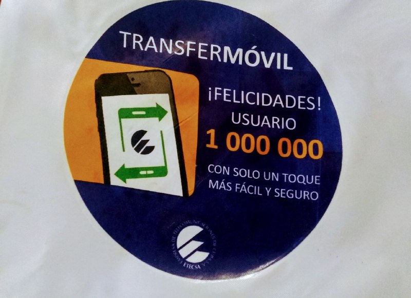 Supera Transfermóvil el millón de usuarios en Cuba