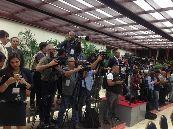 La prensa nacional y extranjera se encuentra lista para brindar cobertura al cónclave