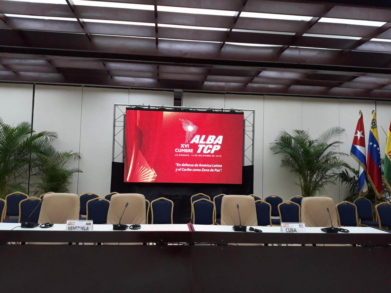 Sesiona en La Habana XVI Cumbre ALBA-TCP por la integración solidaria