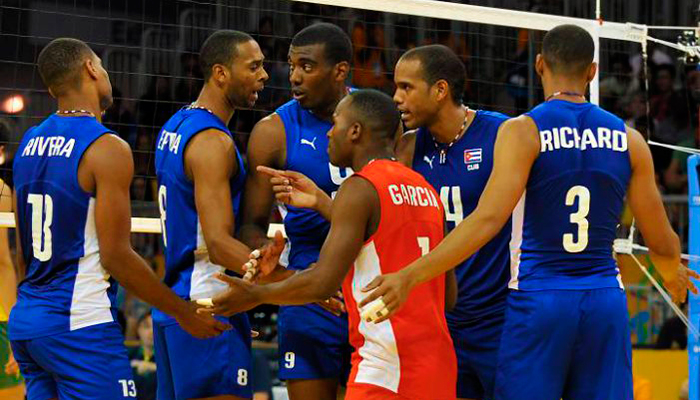 Equipo masculino de voleibol de Cuba