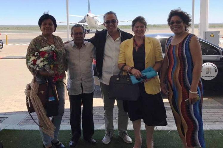 Llega a Sudáfrica delegación con héroe cubano Antonio Guerrero