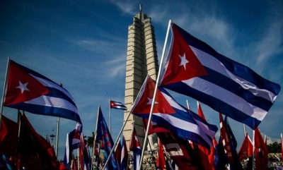 Resalta presidente de Cuba triunfo de la Revolución ante el imperio 