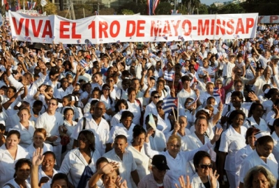 Desfile por el primero de mayo