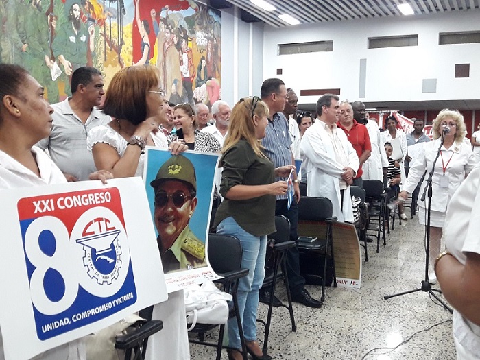 Abrirá bloque de la Salud desfile por el 1ro de mayo en La Habana
