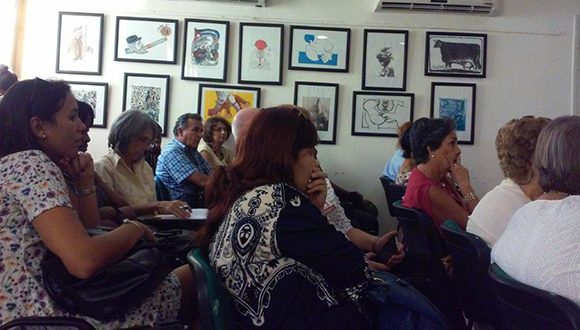 El panel fue organizado por el Instituto Cubano del libro en el centro de promoción literario y Casa Museo Dulce María Loynaz.