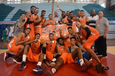 El equipo masculino de baloncesto de Villa Clara