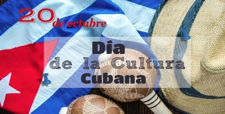 Imagen alegórica al día de la cultura cubana