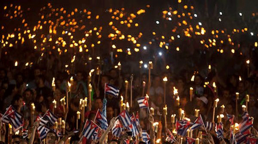 Marcha de las Antorchas por Cuba y Martí