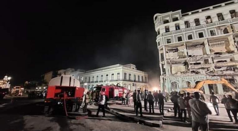 Explosión hotel Saratoga