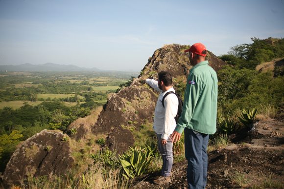 Vista panprámica de buena parte del Escambray espirituano.