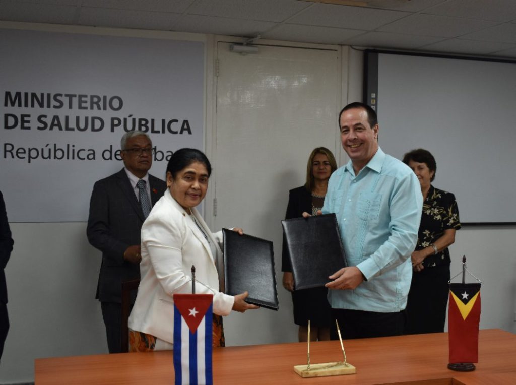 Cuba y Timor-Leste fortalecen lazos de cooperación médica
