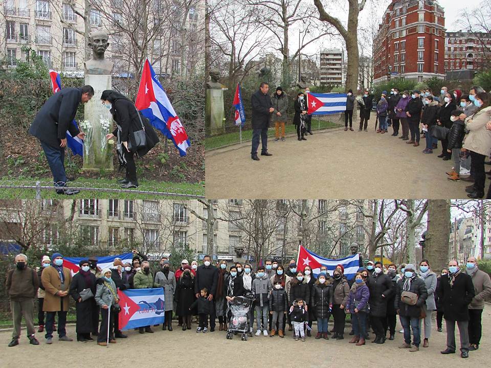 Homenaje a Martí en Francia