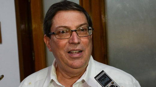 Bruno Rodríguez Parrilla, ministro de Relaciones Exteriores de Cuba