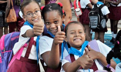 Niños cubanos