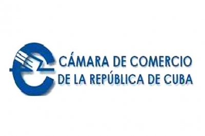 Banner alegórico a la Cámara de Comercio de la República de Cuba 