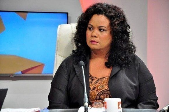 Ministra de la Industria Alimentaria, Iris Quiñones.