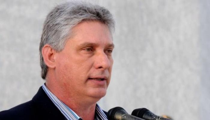 presidente de Cuba, Miguel Díaz-Canel