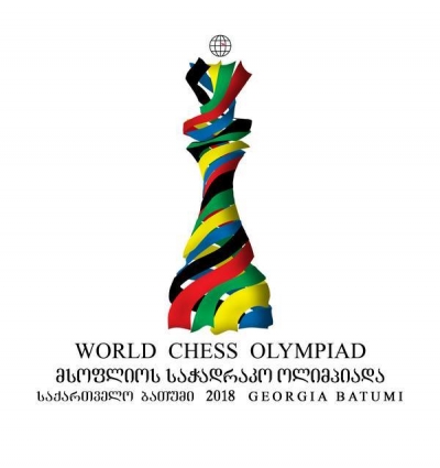 Banner alegórico a la Olimpiada Mundial de ajedrez