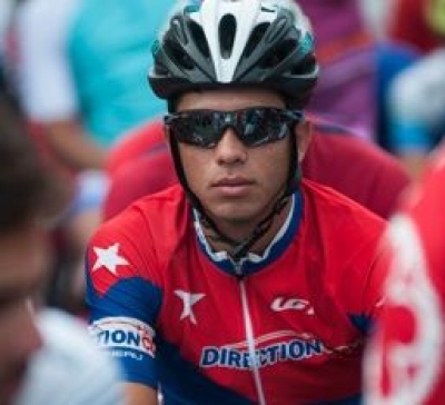 El pedalista Alejandro Parra