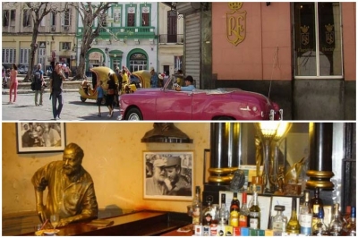 Los turistas rusos adoran el habanero restaurante Floridita 