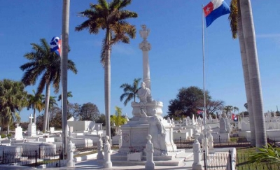 Mausoleo donde descansan los restos mortales de Carlos Manuel de Céspedes, en el cementerio Santa Ifigenia en Santiago de Cuba