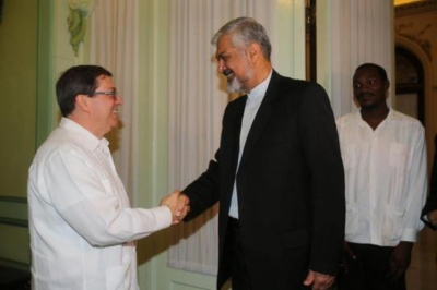  Bruno Rodríguez, sostuvo en La Habana un encuentro con Morteza Sarmadi