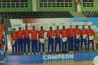 Oro para Cuba en Panamericano de Voleibol en Dominicana 