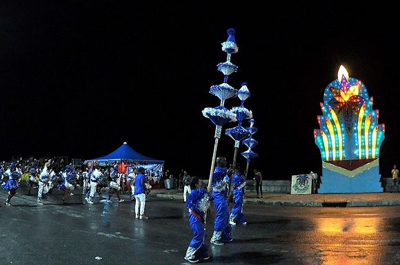 inauguración de los carnavales de La Habana